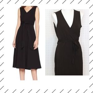 Calvin Klein Chocolate WRAP DRESS
